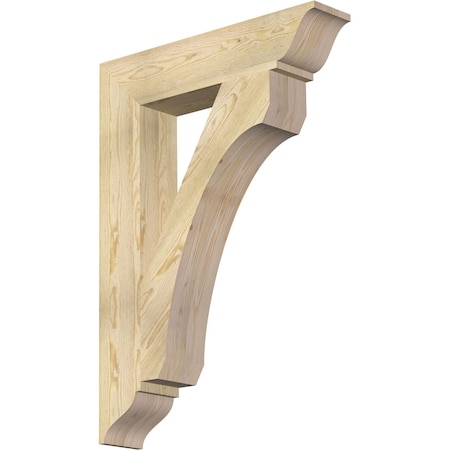 Ekena Millwork Legacy Traditional Rough Sawn Bracket, Douglas Fir, 6"W x 30"D x 42"H BKT06X30X42LEC01RDF